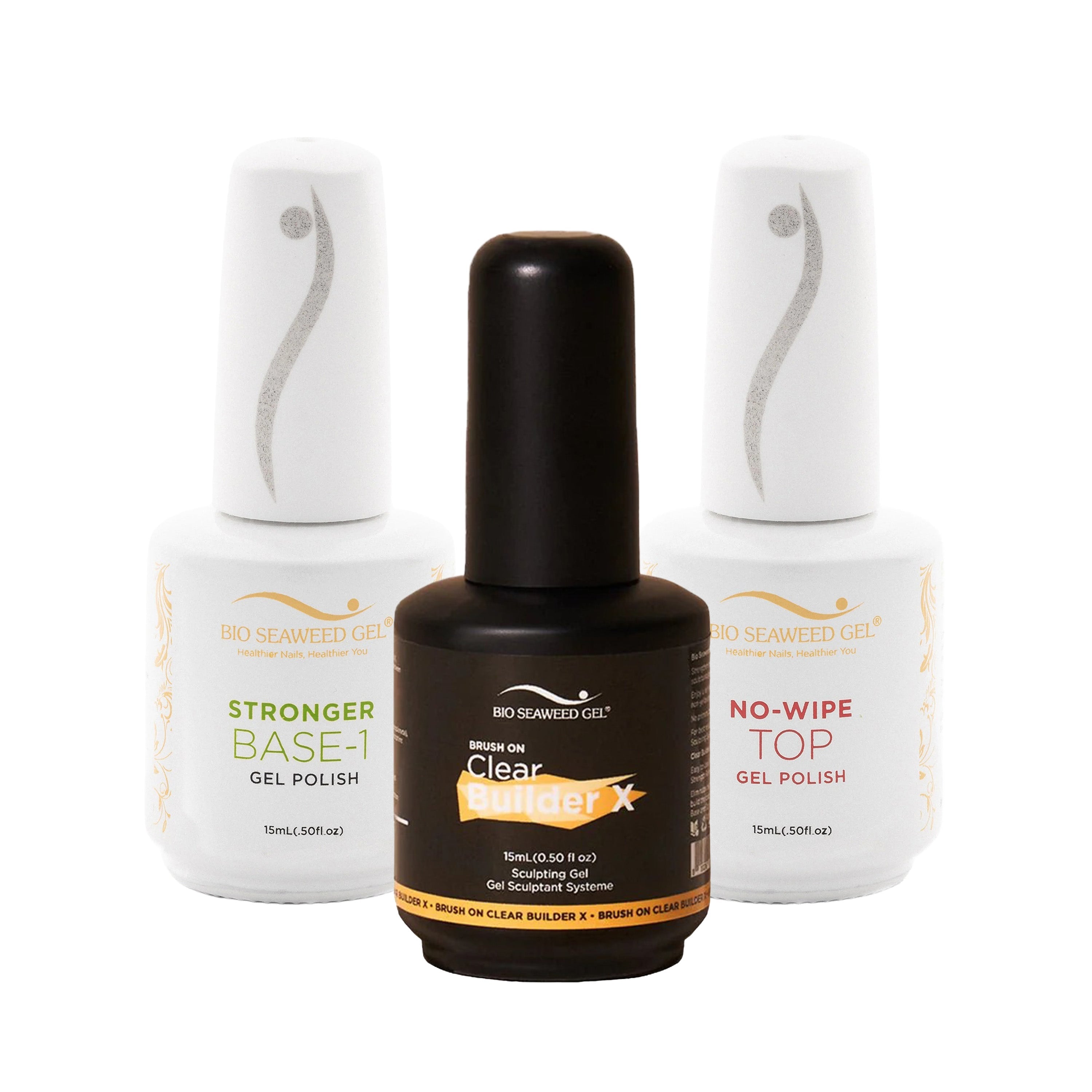Brush On Builder X Starter Kit - Bio Seaweed Gel USA