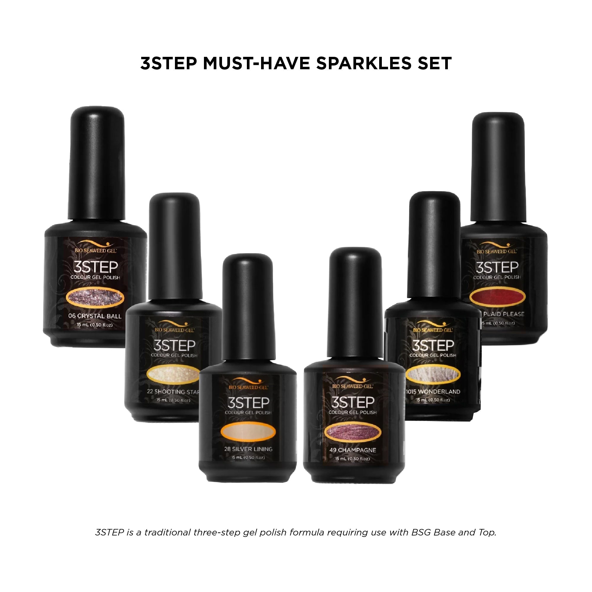 Must - Have Sparkle Set - Bio Seaweed Gel USA