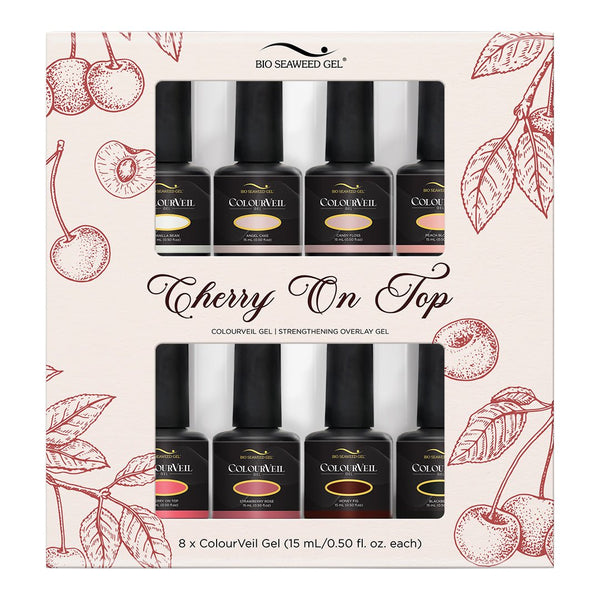 Cherry On Top Collection #CVG1 - CVG8 - Bio Seaweed Gel USA