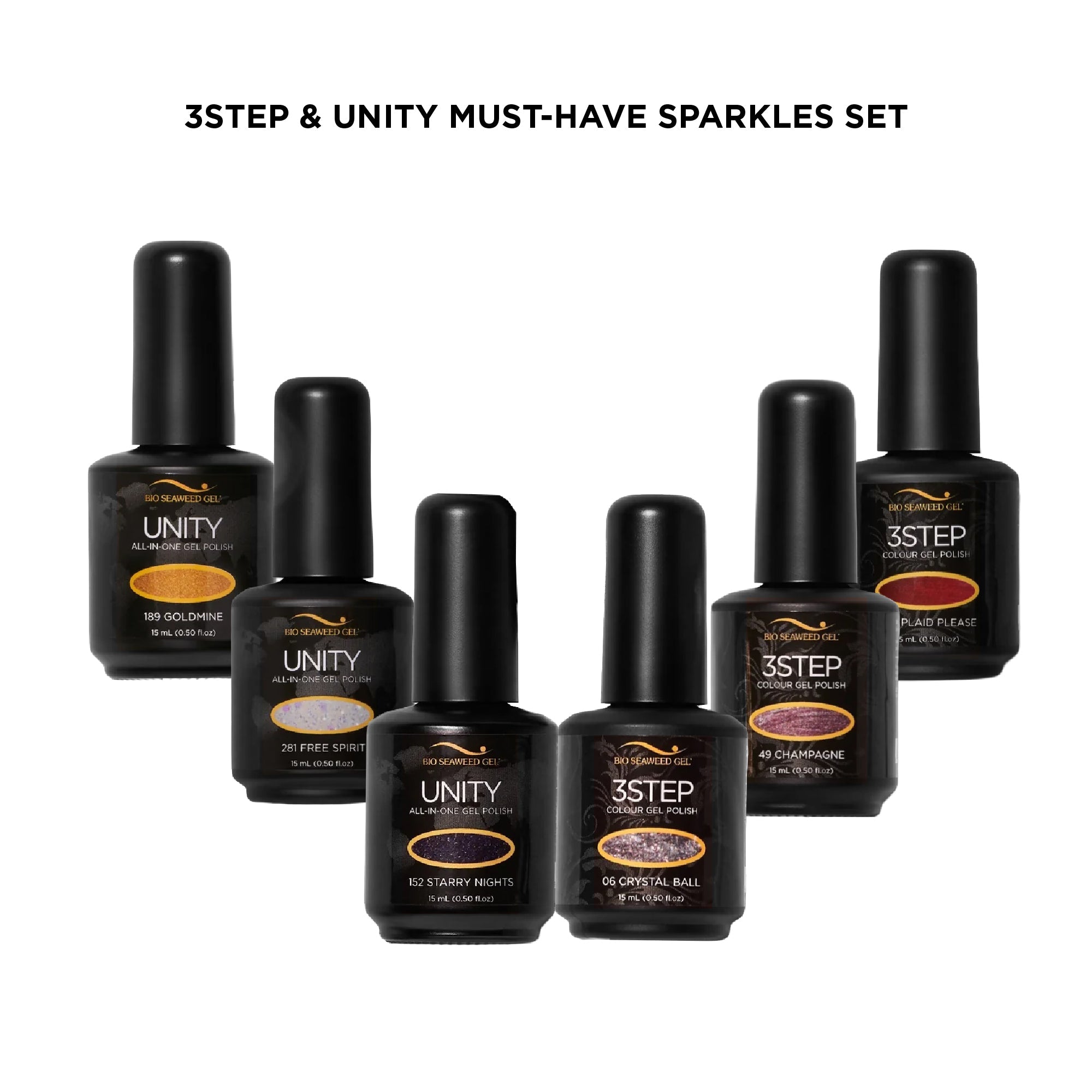 Must - Have Sparkle Set - Bio Seaweed Gel USA