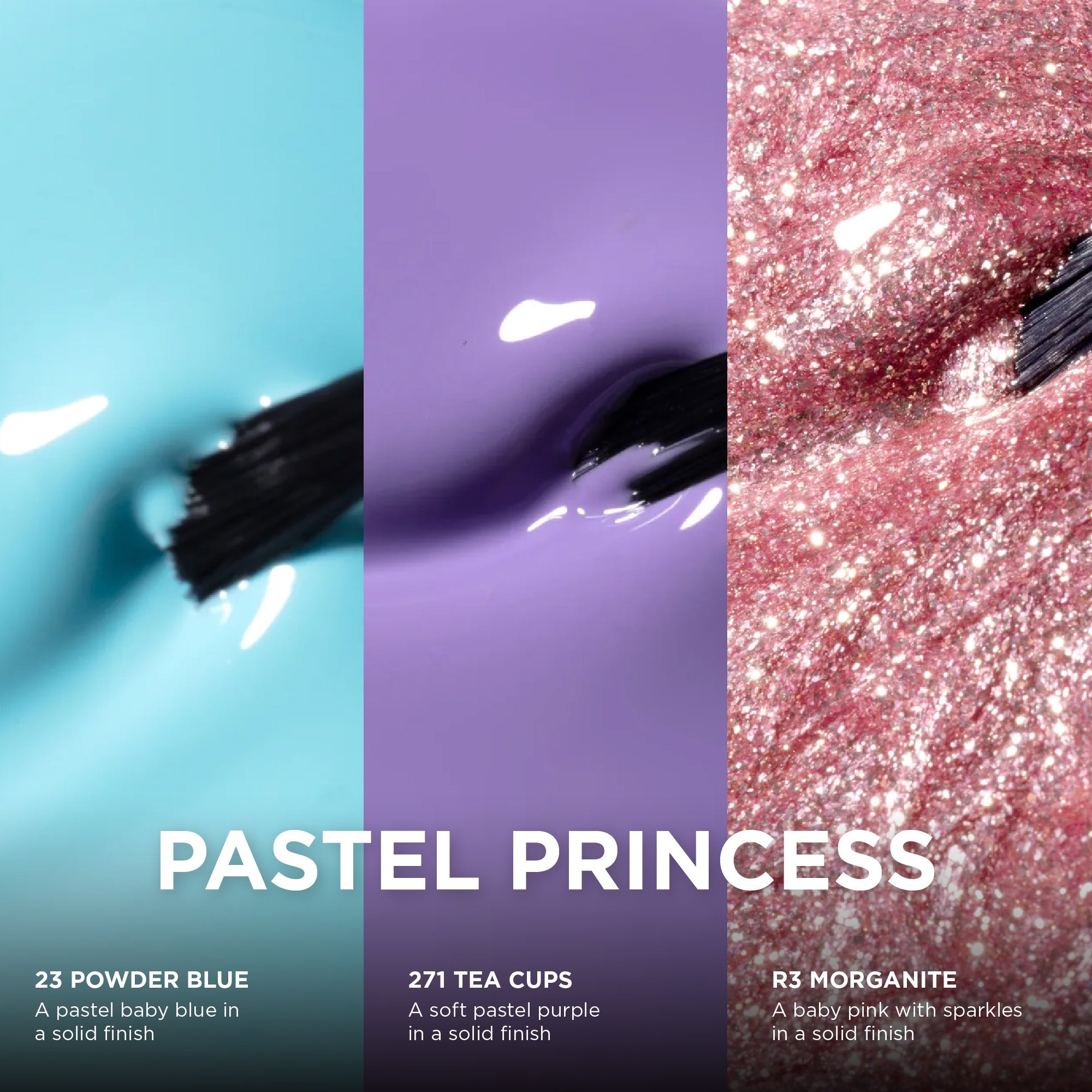 Pastel Princess Set - Bio Seaweed Gel USA
