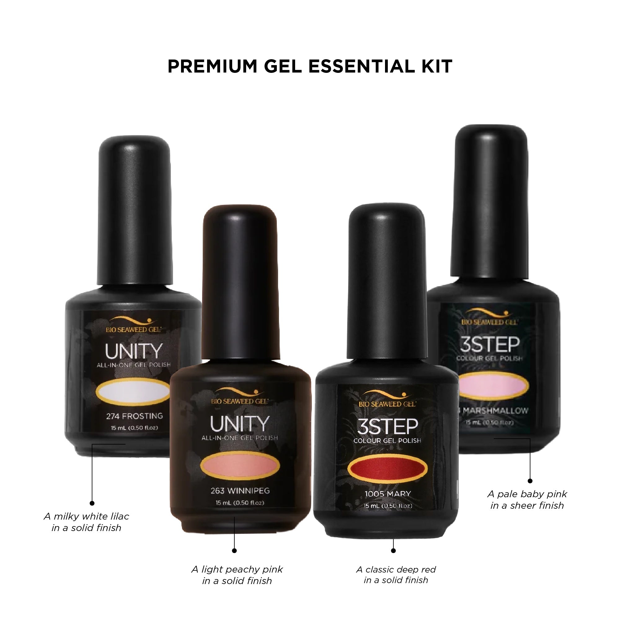 Premium Gel Essentials Kit - Bio Seaweed Gel USA