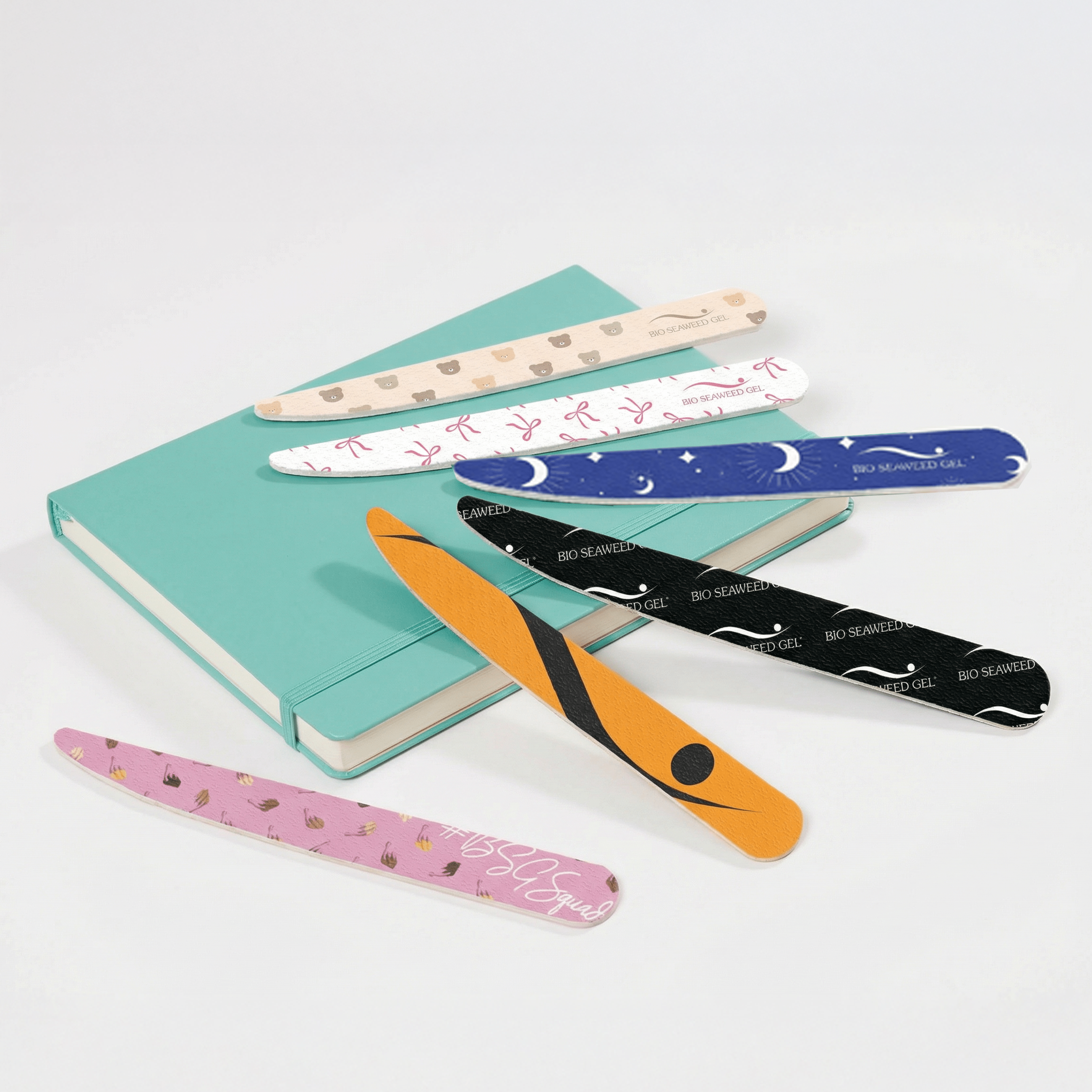 Printed Nail File Variety Pack - Bio Seaweed Gel USA