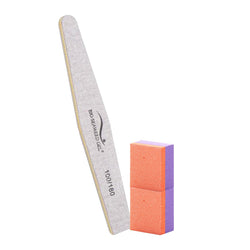 Professional Nail File & DMA Buffer Duo - Bio Seaweed Gel USA