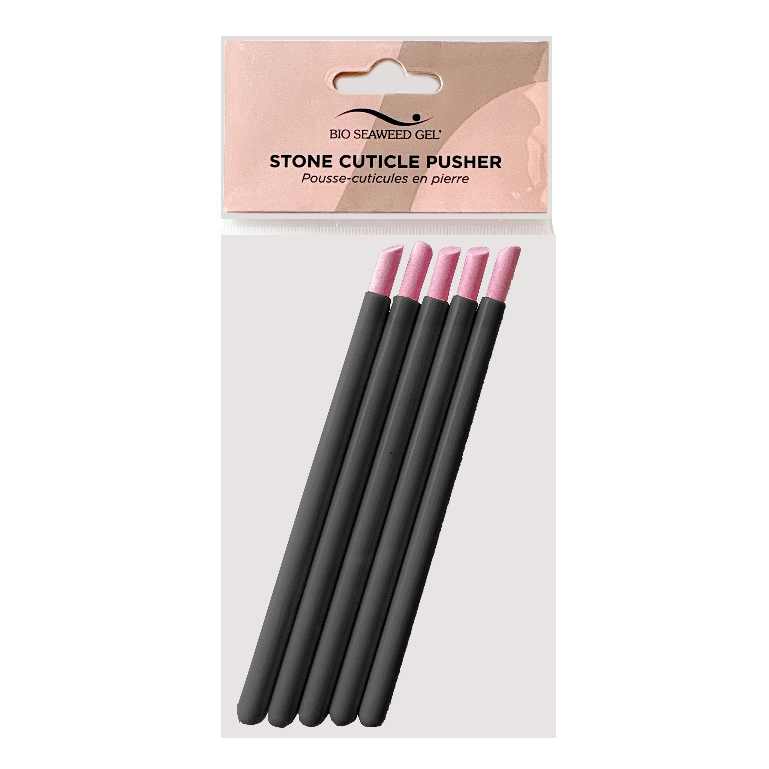 Stone Cuticle Pusher - Bio Seaweed Gel USA