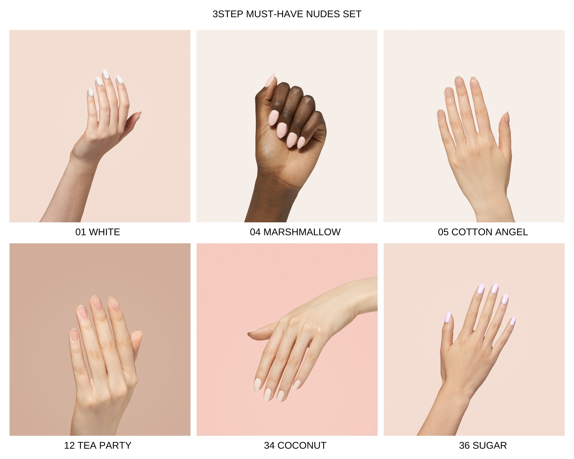 Must-Have Nudes Set - Bio Seaweed Gel USA